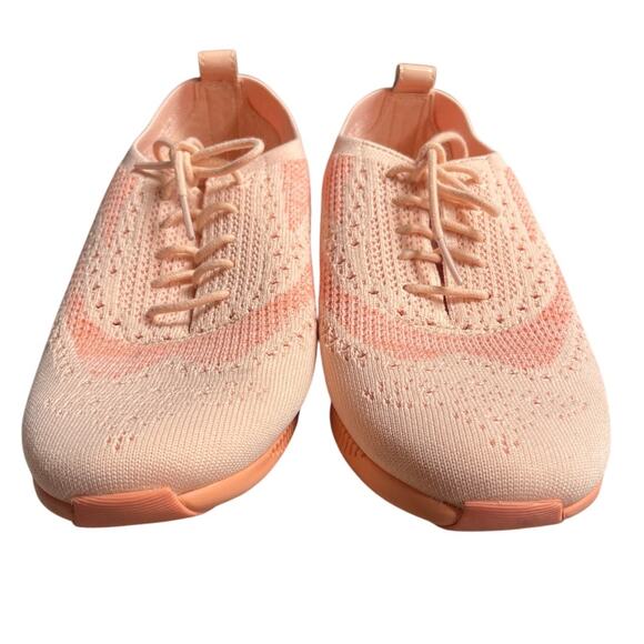 Cole Haan Women’s Light Pink Grand.0S Wingtip Oxford Pink Sneakers Size 11 - Picture 2 of 7